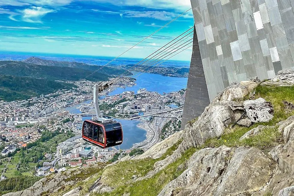 아파트 Brand New And Luxurious Penthouse In Bergen City Centre! 노르웨이