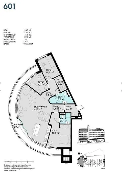 아파트 Brand New And Luxurious Penthouse In Bergen City Centre! 노르웨이