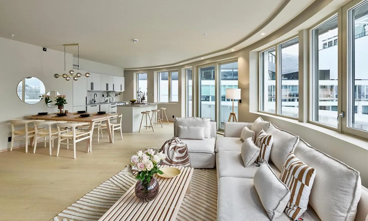 Brand New And Luxurious Penthouse In Bergen City Centre!